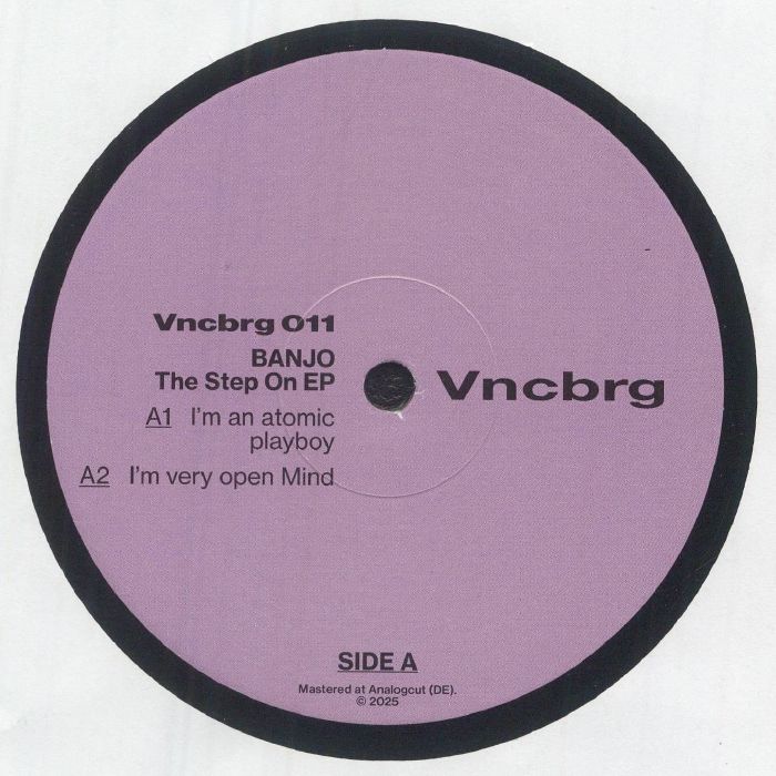BANJO - The Step On EP vinyl sleeve