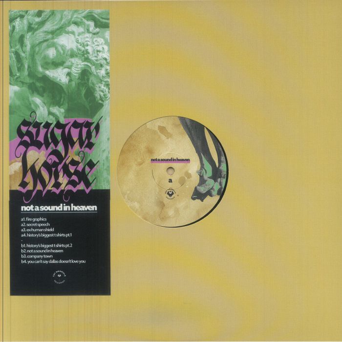 SUGAR HORSE - Not A Sound In Heaven vinyl sleeve