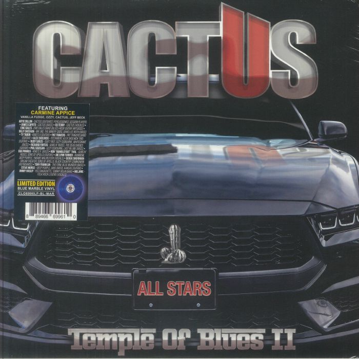 CACTUS - Temple Of Blues II: All-stars vinyl sleeve