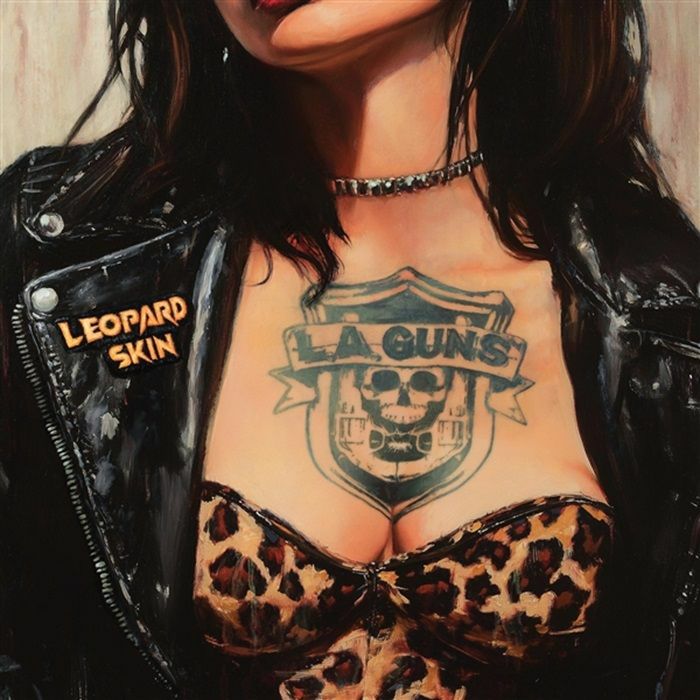 LA GUNS - Leopard Skin vinyl sleeve