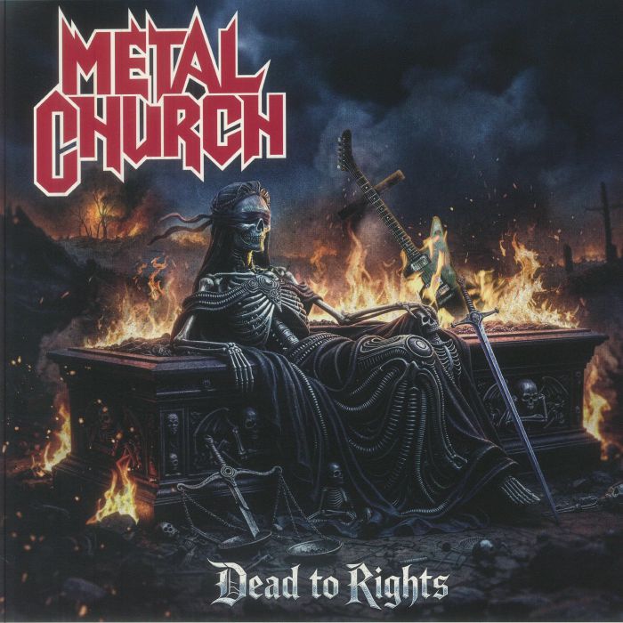 METAL CHURCH - Dead To Rights vinyl sleeve