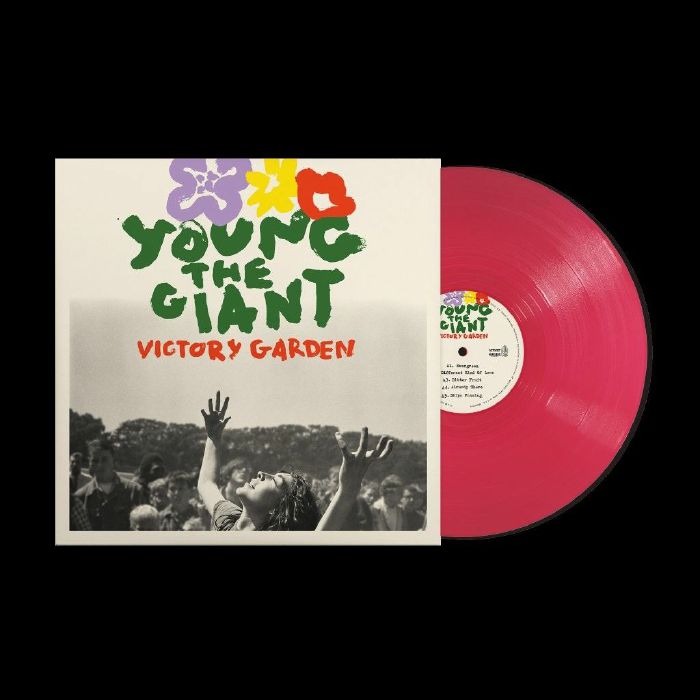 YOUNG THE GIANT - Victory Garden vinyl sleeve