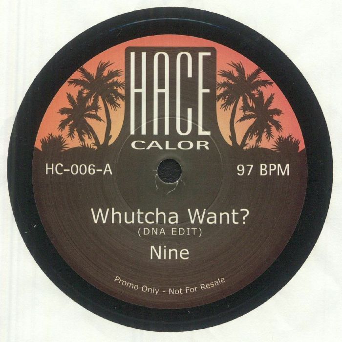 NINE/DOMINO - Whutcha Want? vinyl sleeve