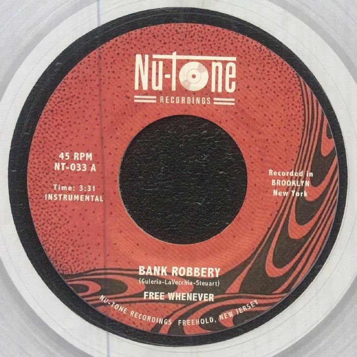 FREE WHENEVER - Bank Robbery vinyl sleeve