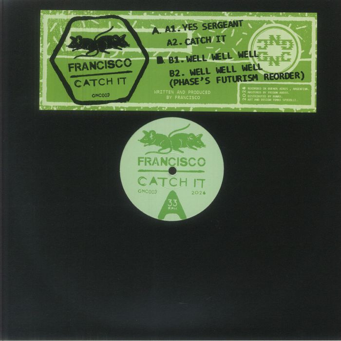 FRANCISCO - Catch It vinyl sleeve