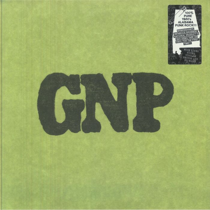 GROSSEST NATIONAL PRODUCT - 1985 Demo vinyl sleeve
