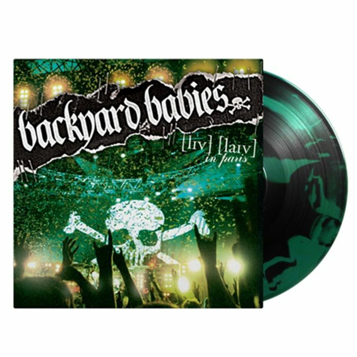 BACKYARD BABIES - Live Live In Paris (reissue) vinyl sleeve