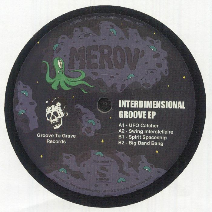 MEROV' - Interdimensional Groove vinyl sleeve