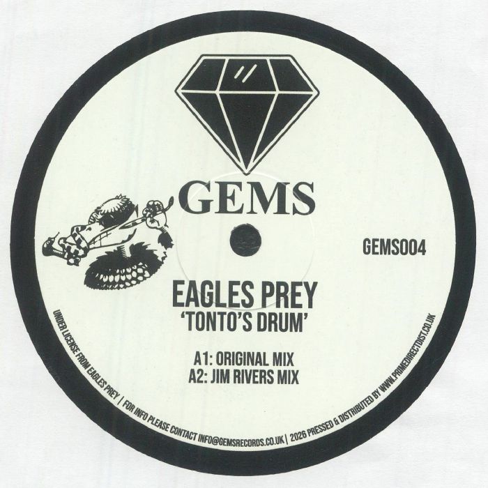 EAGLES PREY - Tonto's Drum vinyl sleeve