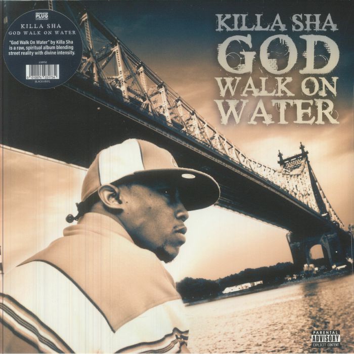 KILLA SHA - God Walk On Water (reissue) vinyl sleeve