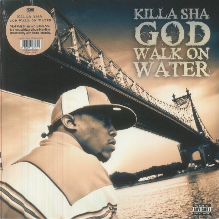 KILLA SHA - God Walk On Water (reissue) vinyl sleeve
