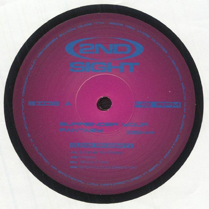 CLOSE PROXIMITY - Surrender Your Fantasy vinyl sleeve