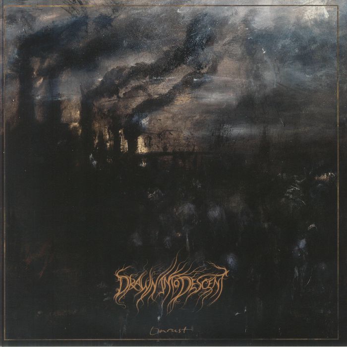 DRAWN INTO DESCENT - Onrust vinyl sleeve