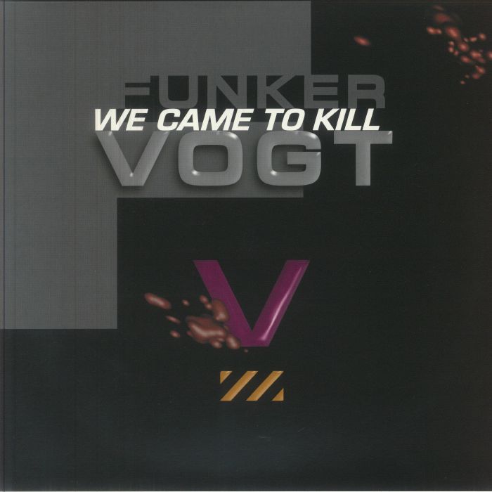 FUNKER VOGT - We Came To Kill (reissue) vinyl sleeve