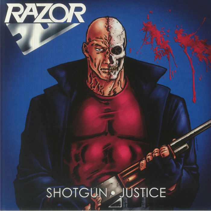 RAZOR - Shotgun Justice (reissue) vinyl sleeve