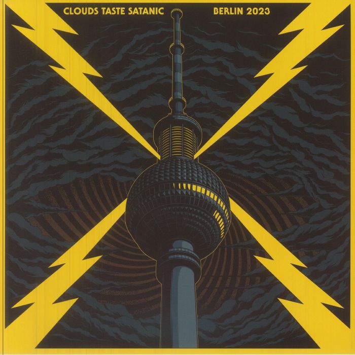 CLOUDS TASTE SATANIC - Berlin 2023 vinyl sleeve