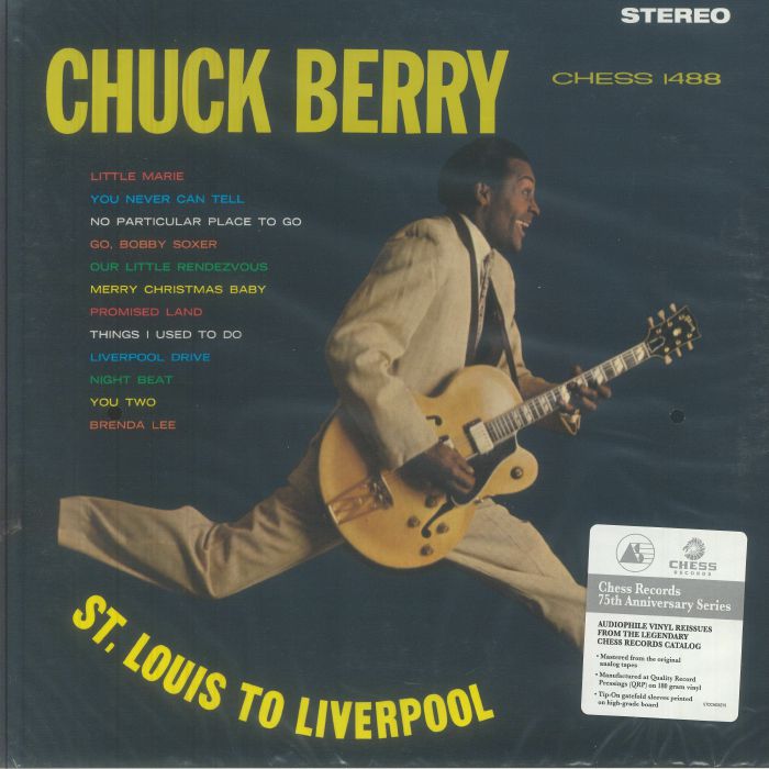 BERRY, Chuck - St Louis To Liverpool (Chess Acoustic Sounds Series) vinyl sleeve