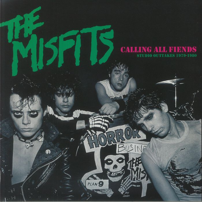MISFITS - Calling All Fiends: Studio Outtakes 1979-1980 vinyl sleeve