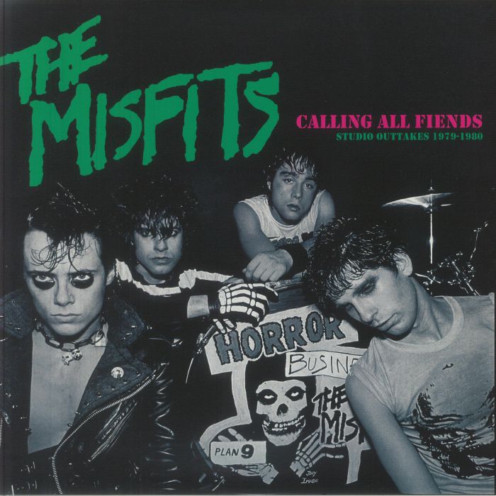 MISFITS - Calling All Fiends: Studio Outtakes 1979-1980 vinyl sleeve
