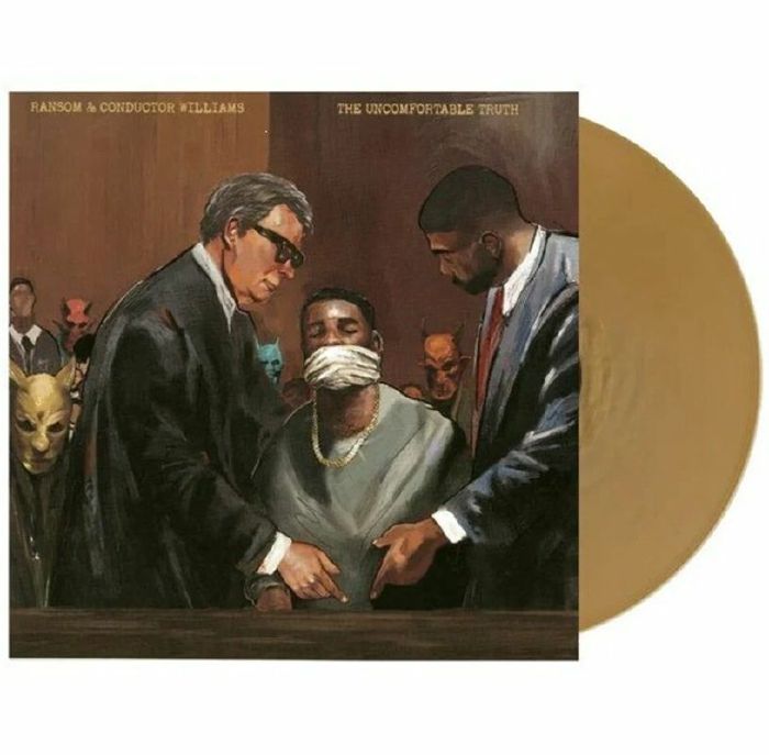 RANSOM/CONDUCTOR WILLIAMS - The Uncomfortable Truth vinyl sleeve