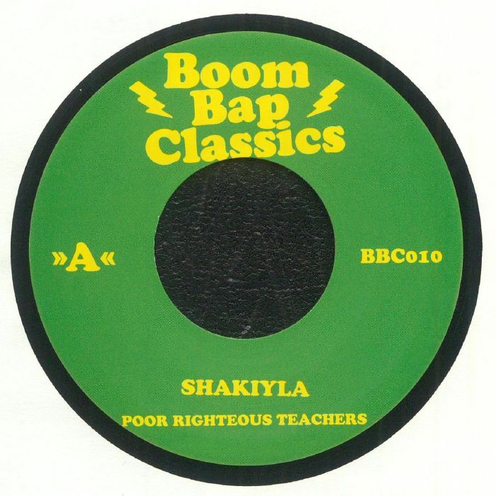 POOR RIGHTEOUS TEACHERS - Boom Bap Classics Vol 10 vinyl sleeve