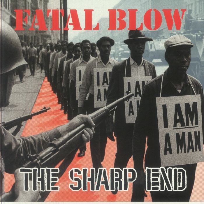 FATAL BLOW - The Sharp End vinyl sleeve