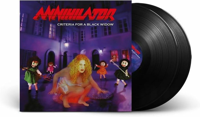 ANNIHILATOR - Criteria For A Black Widow (reissue) vinyl sleeve