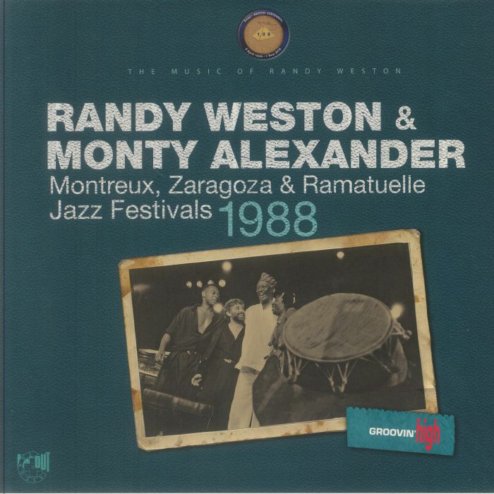WESTON, Randy/MONTY ALEXANDER - Montreux Zaragoza & Ramatuelle Jazz Festivals 1988 vinyl sleeve