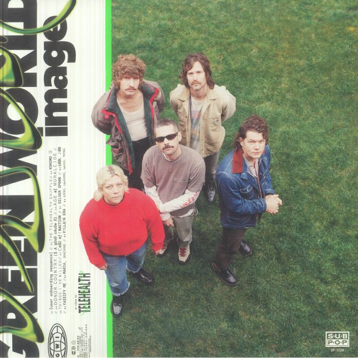 TELEHEALTH - Green World Image vinyl sleeve