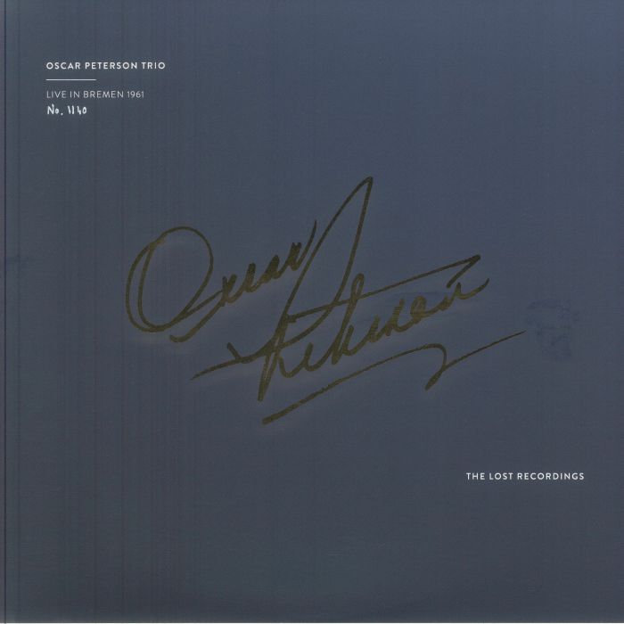 OSCAR PETERSON TRIO, - Live In Bremen 1961 vinyl sleeve