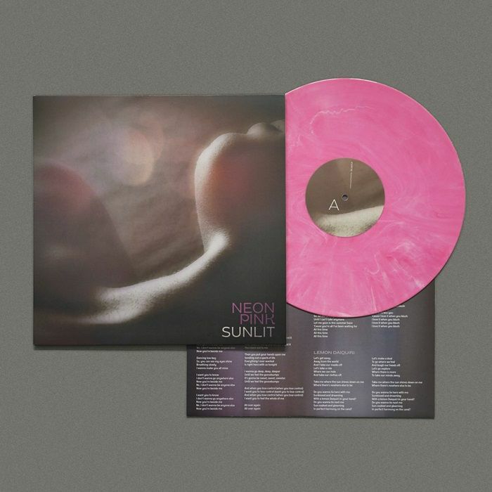 SUNLIT - Neon Pink vinyl sleeve