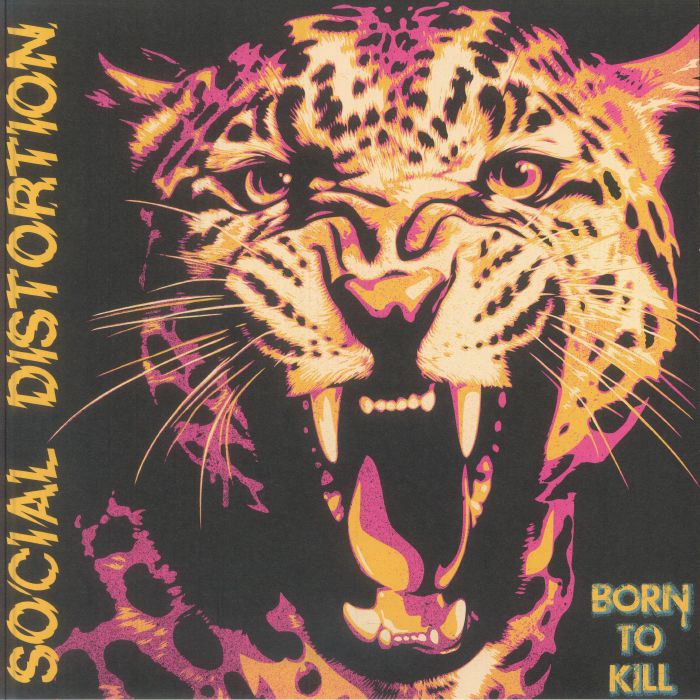 SOCIAL DISTORTION - Born To Kill vinyl sleeve
