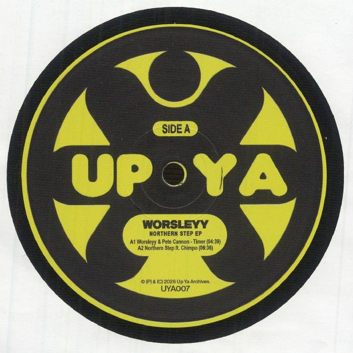 WORSLEYY - Northern Step EP vinyl sleeve