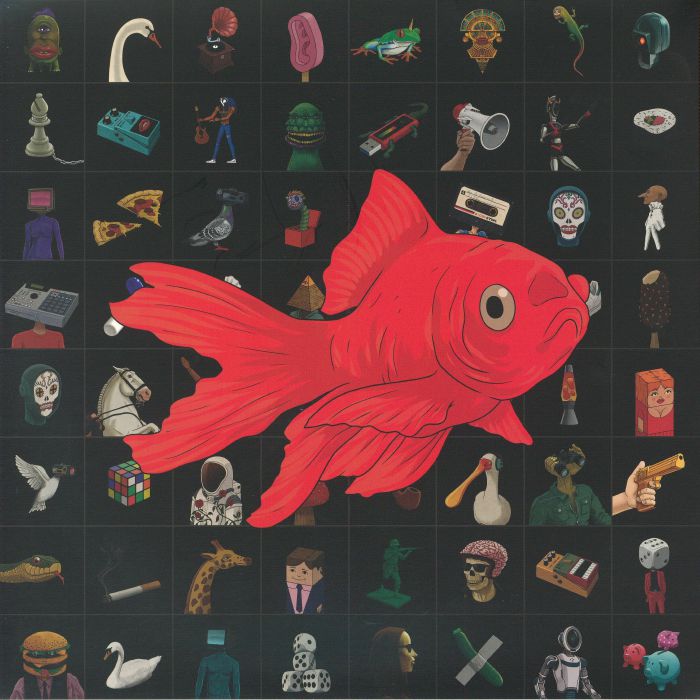 TITE - Random 8: Distorted Collage Fragmented & Decaying Objects vinyl sleeve