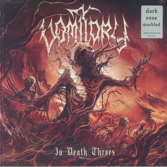 VOMITORY - In Death Throes vinyl sleeve