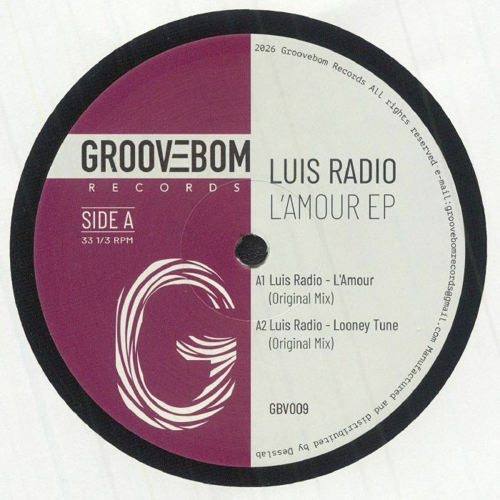 LUIS RADIO - L'Amour EP vinyl sleeve
