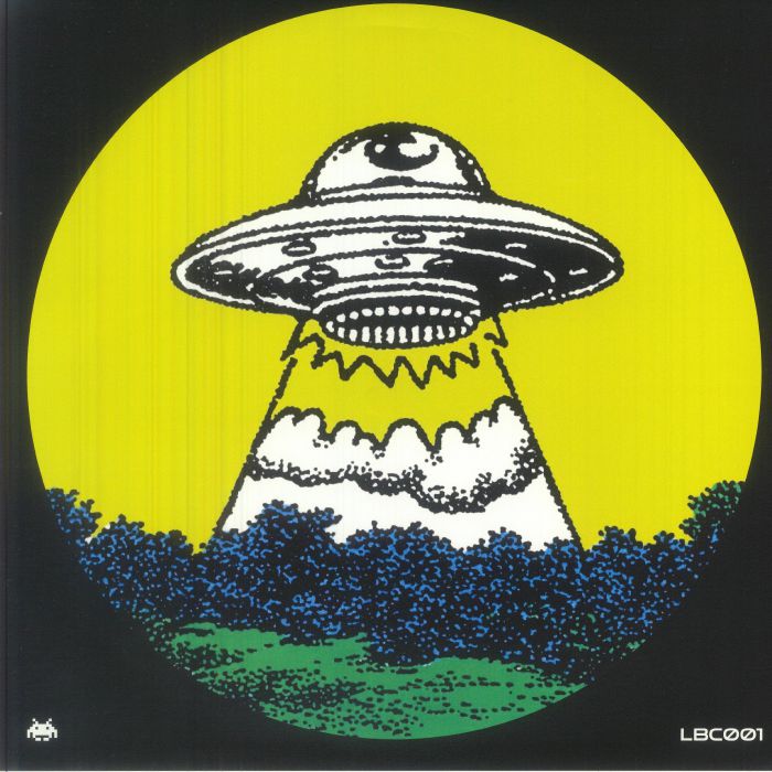 GHOSTIX/VIRUS RED DELICUS - Space Invaders: Chapter 1 vinyl sleeve