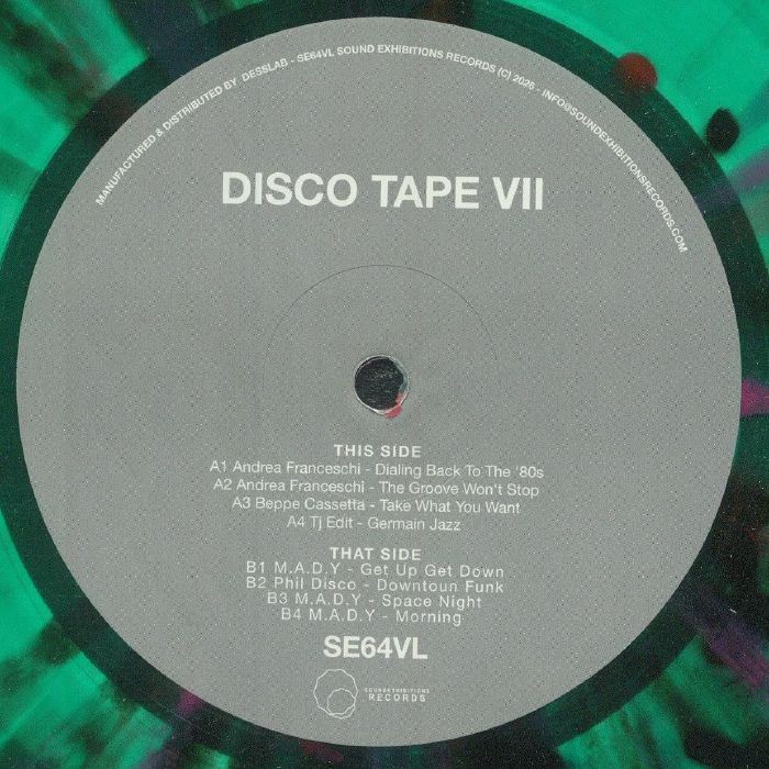 VARIOUS - Disco Tape 7 vinyl sleeve