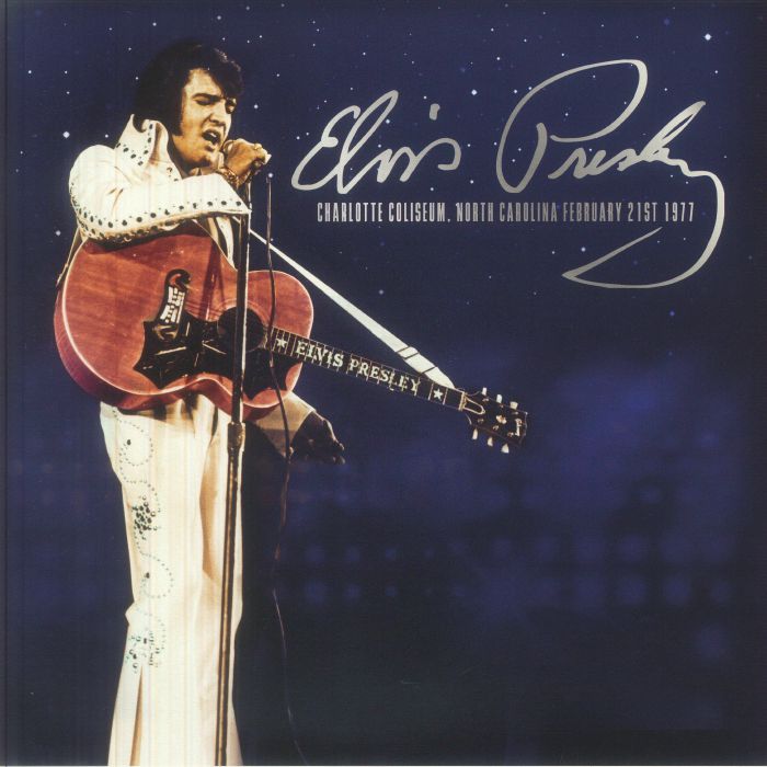 PRESLEY, Elvis - Coliseum North Carolina February 21st 1977 vinyl sleeve