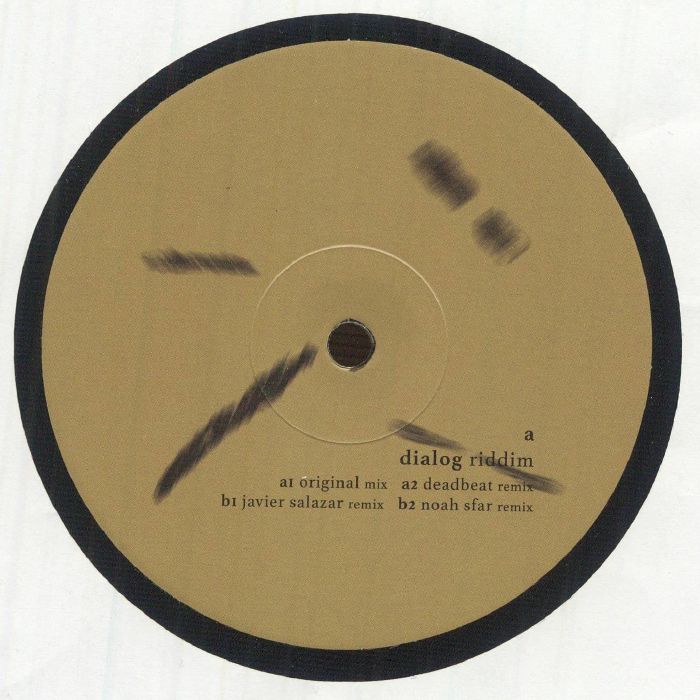 DIALOG - Riddim vinyl sleeve