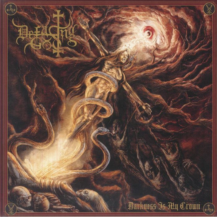 DEFACING GOD - Darkness Is My Crown vinyl sleeve