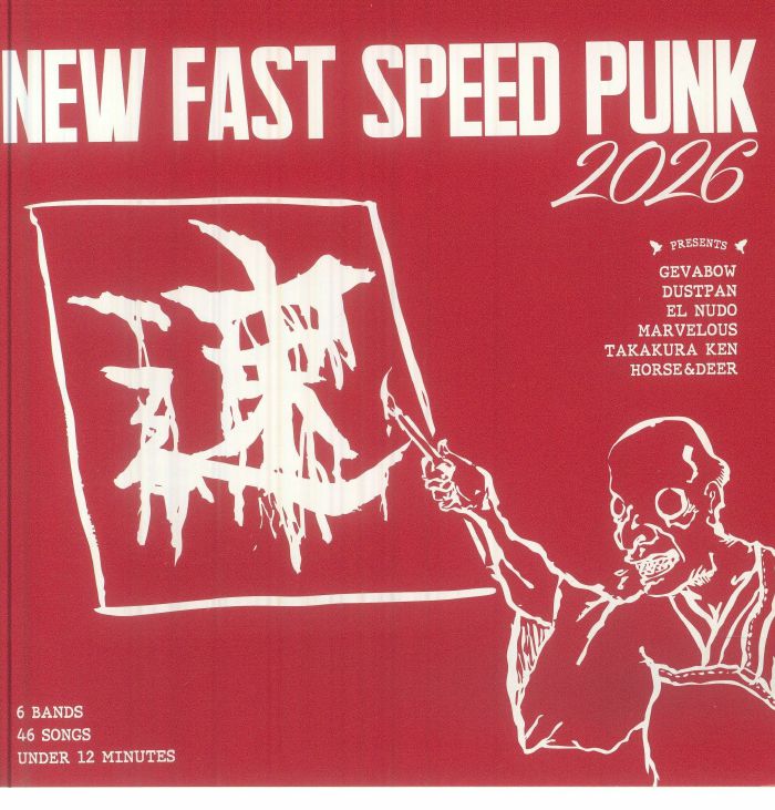 VARIOUS - New Fast Speed Punk 2026 vinyl sleeve