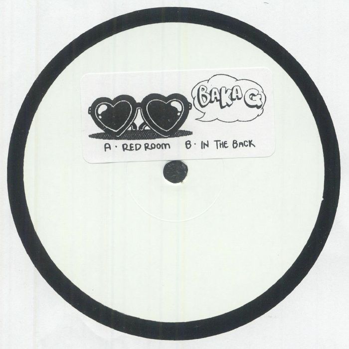 BAKA G - Red Room/In The Back vinyl sleeve