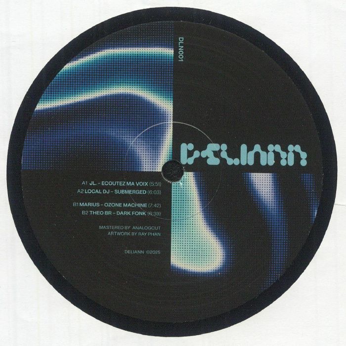 JL/LOCAL DJ/MARIUS/THEO BR - Deliann 001 vinyl sleeve