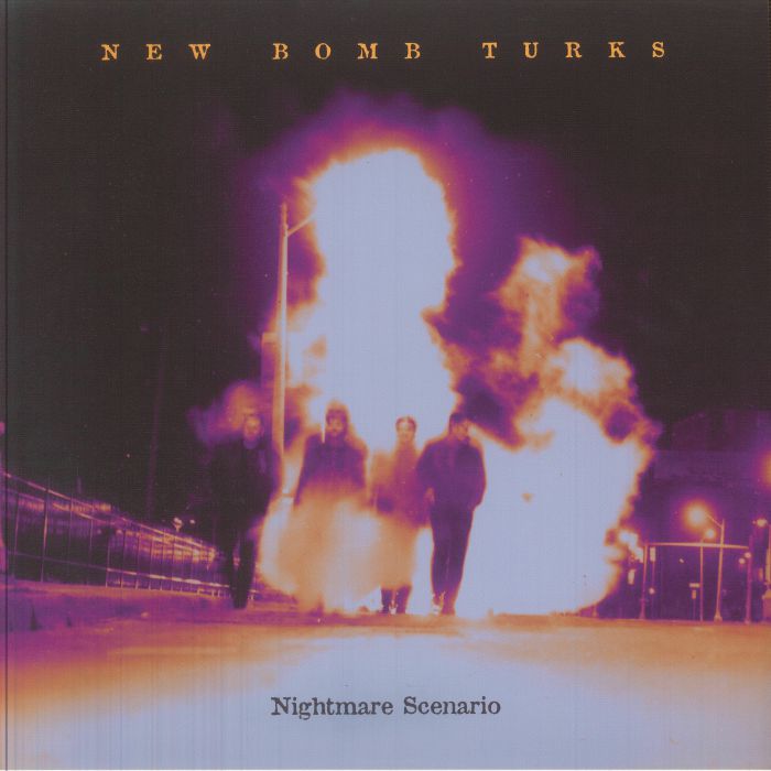 NEW BOMB TURKS - Nightmare Scenario vinyl sleeve