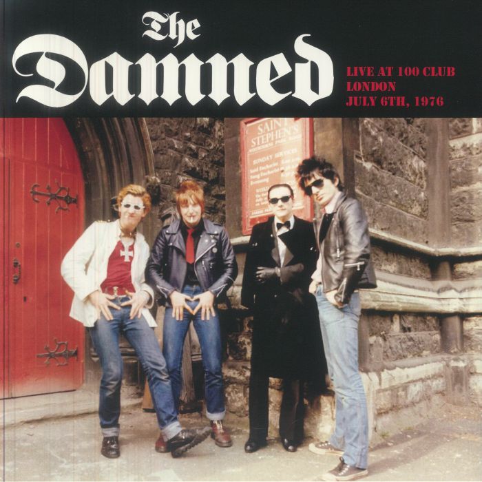 DAMNED - Live At The 100 Club London July 6th 1976 vinyl sleeve