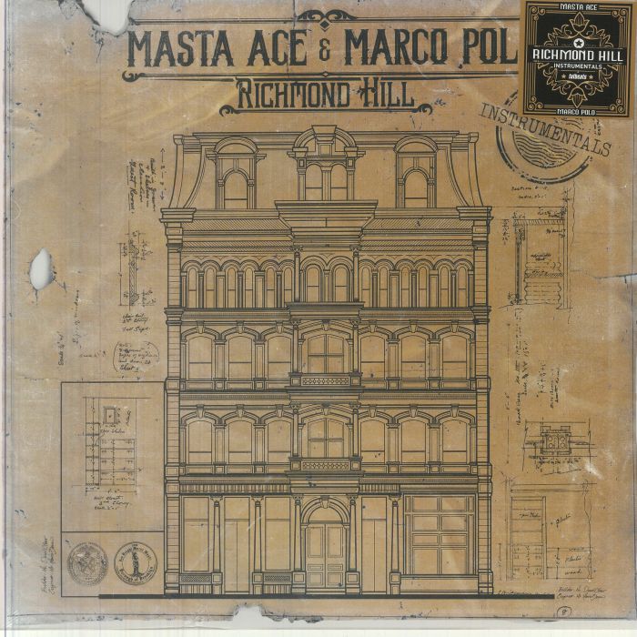 MASTA ACE & MARCO POLO - Richmond Hill (Instrumentals) vinyl sleeve