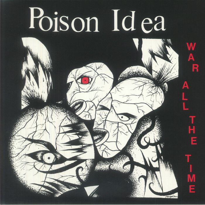 POISON IDEA - War All The Time (reissue) vinyl sleeve
