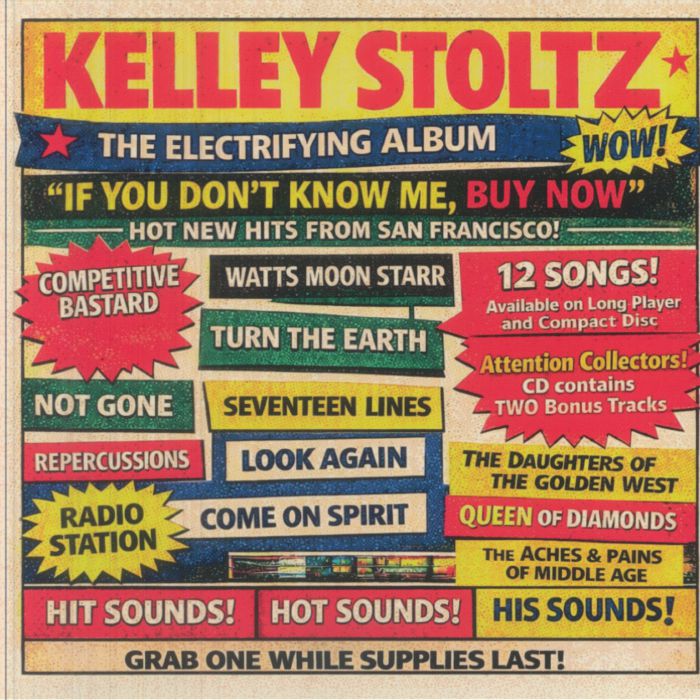 STOLTZ, Kelley - If You Don't Know Me Buy Now vinyl sleeve