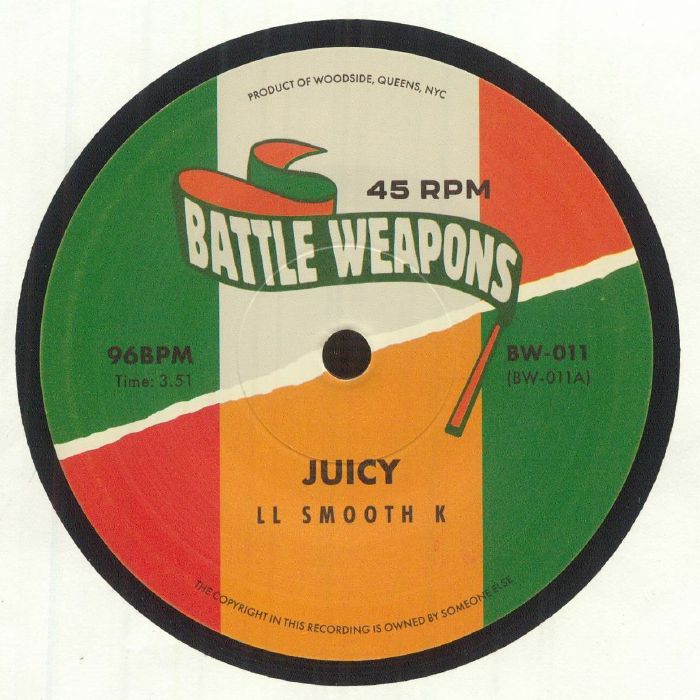 LL SMOOTH K/DJ MAARS - Battle Weapons Vol 11 vinyl sleeve